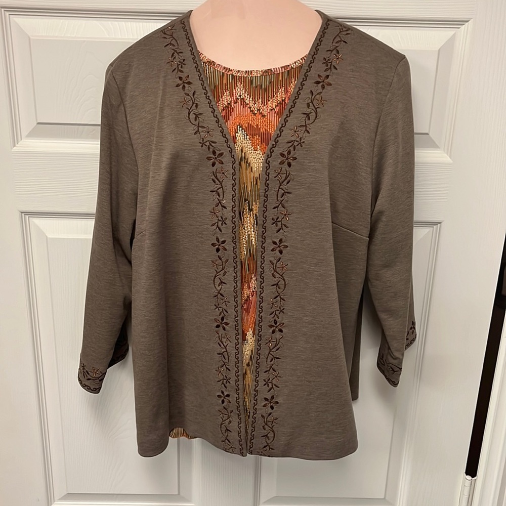 Alfred Dunner 3 Piece Pantsuit